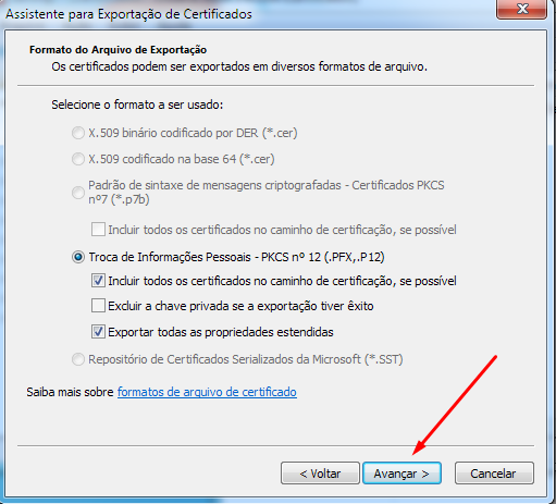 certificato pkcs12 scarica